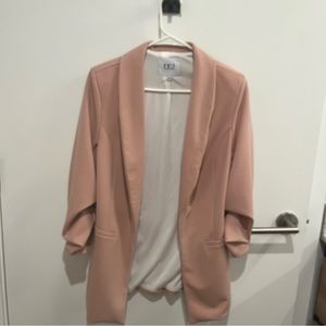 Light pink blazer, size S
